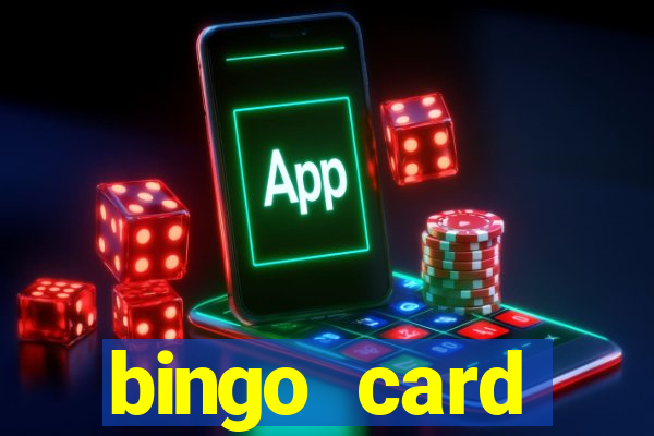 bingo card generator with pictures